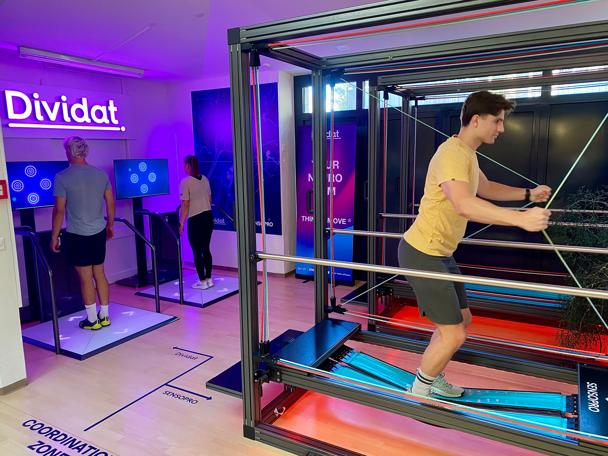 Erstmalige Coordination & Cognition Zone in Zusammenarbeit mit Sensopro